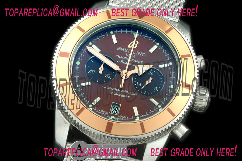 Breitling 2010 Heritage Chrono SS/ME Brown Jap OS20