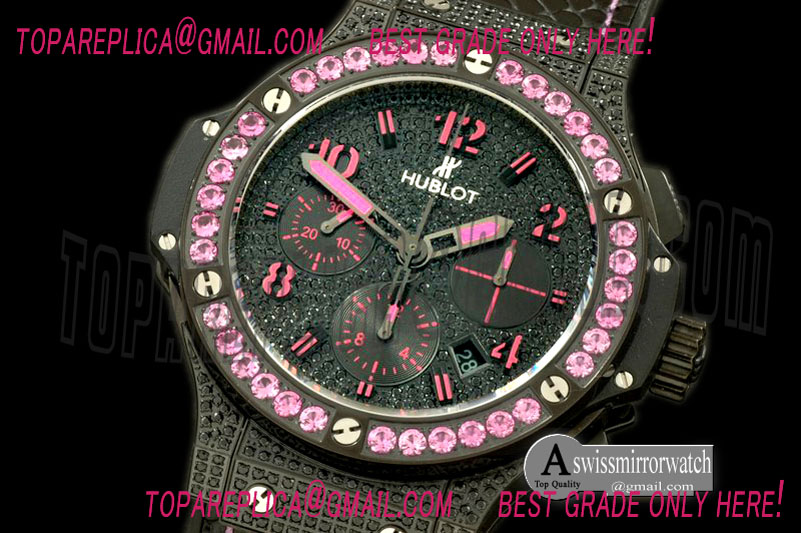 Hublot Big Bang Black Fluo Pink PVD/LE A-7750