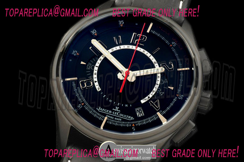Jaeger-LeCoultre Master Compressor Chrono PVD/LE Black Jap OS Chrono Quartz