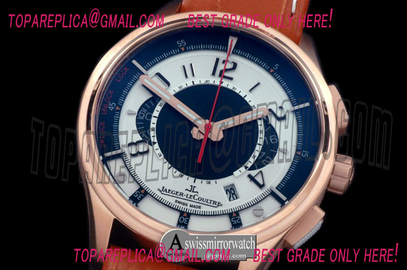 Jaeger-LeCoultre Master Compressor Chrono RG/LE White Jap OS Chrono Quart