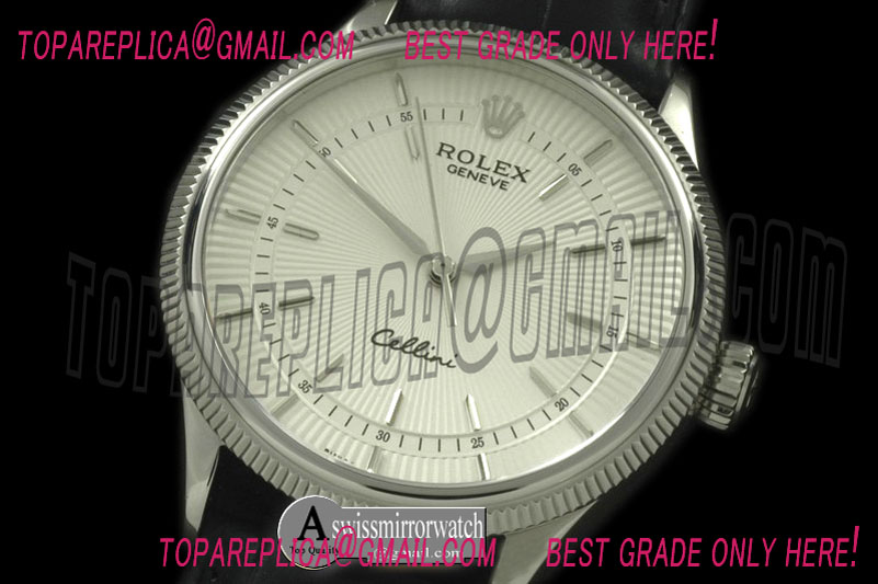 Rolex 2014 Cellini Time SS/LE White Asia 2824