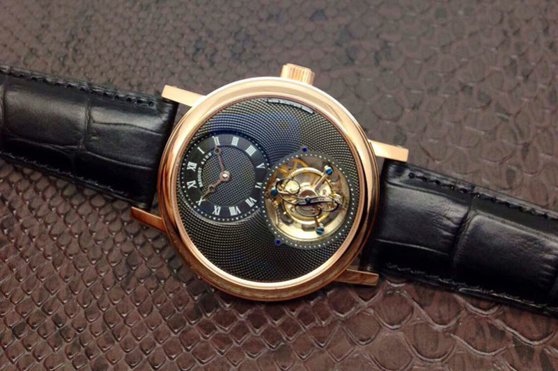 Breguet Grand Complication Tourbillon Rose Gold Black CF
