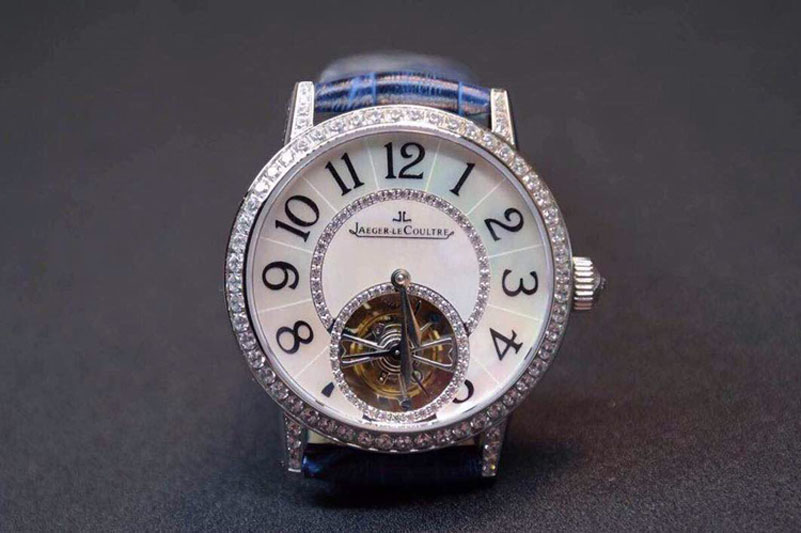 Jaeger LeCoultre Haute Joaillerie Tourbillon RG/LE Diamond Bezel Flying Tourbillon