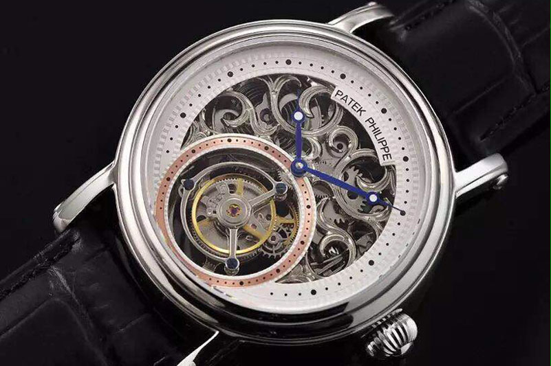 Patek Philippe Skeleton Tourbillon SS/LE White Dial