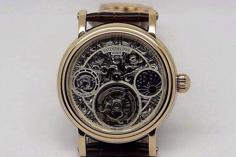 Patek Philippe Skeleton Tourbillon Moonphase/PR RG/LE
