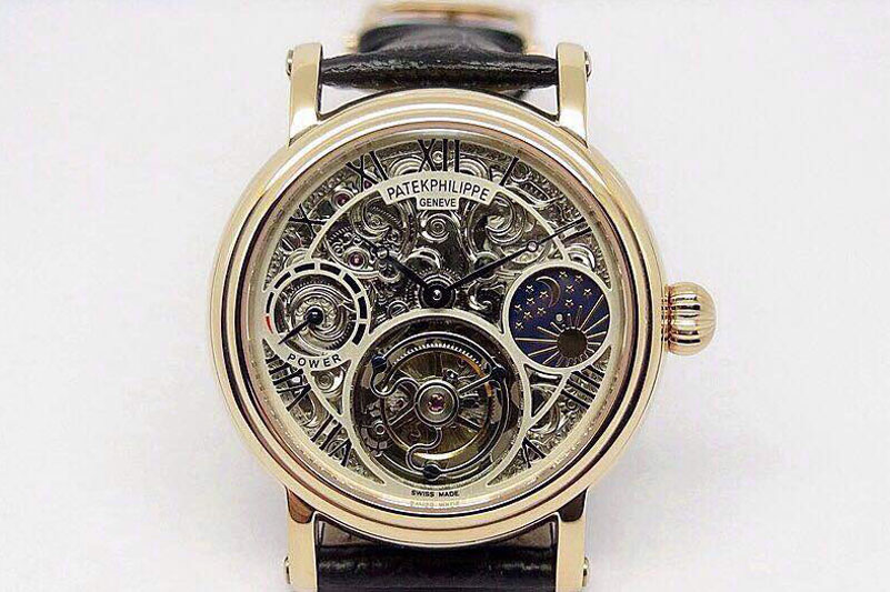 Patek Philippe Skeleton Tourbillon Moonphase/PR RG/LE