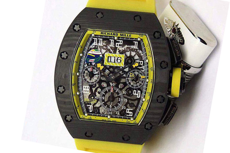 Richard Mille Felipe Massa Brazil GP Forged Carbon PVD/RU Asian 7750