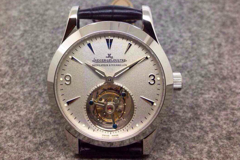 Jaeger Lecoultre Regulator Tourbillon SS White Dial