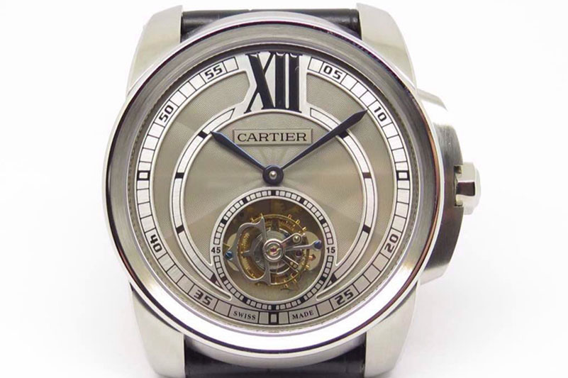 Cartier Calibre de Cartier Tourbillon SS/LE Grey Flying Tourbillon