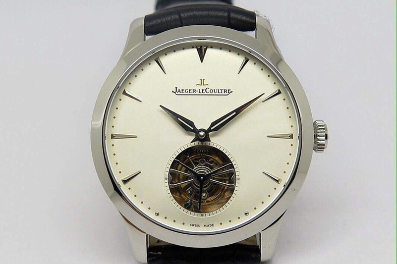 Jaeger Lecoultre Regulator Tourbillon SS White Dial