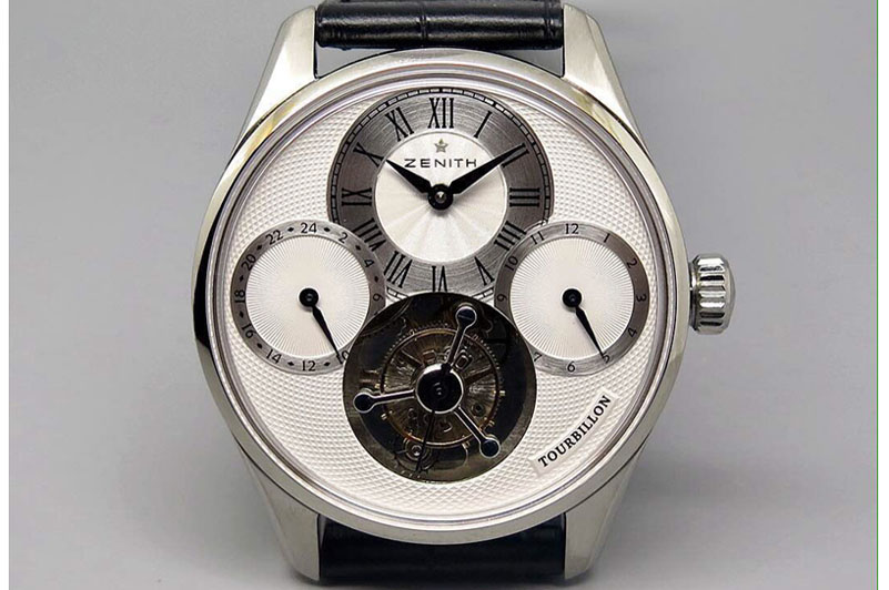 Zenith EP Calender Tourbillon SS/LE White Fly Tourbillon