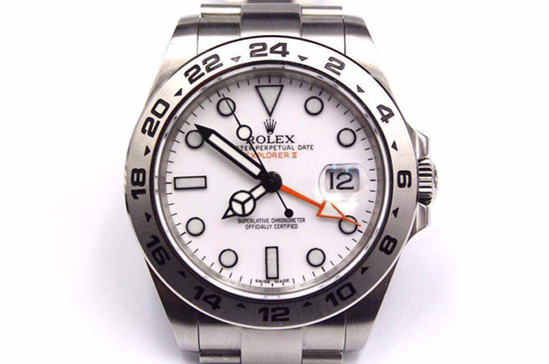 Rolex Explorer II 42mm 216570 1:1 JF Best Edition White Dial A2836