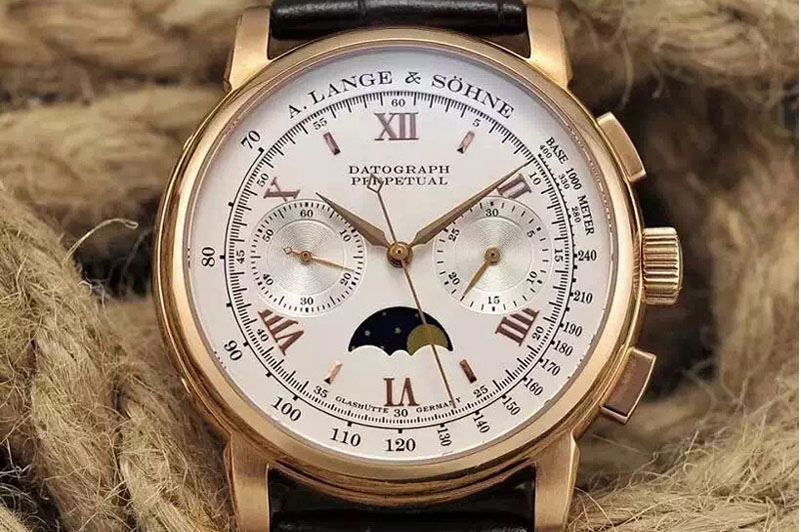 A.Lange&Sohne Lemania Manual Working Moon Phase RG Watch