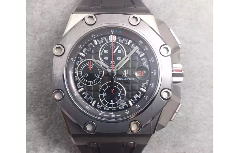 Audemars Piguet Royal Oak Offshore 44mm Titanium Michael Schumacher 1:1 JF Best Edition A3126 (FREE XS Strap)