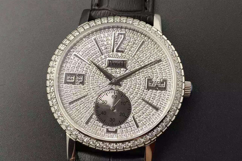 Piaget 41mm SS/LE Full Diamond A2824