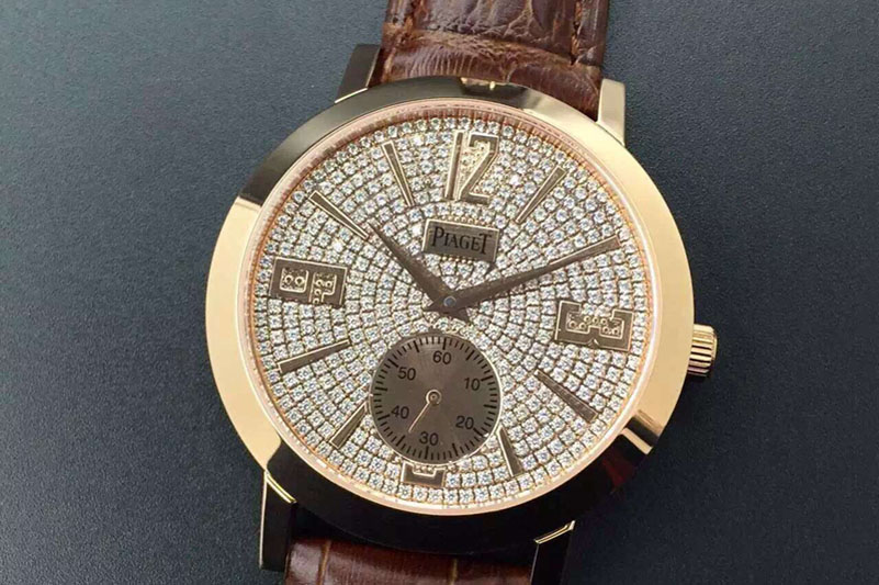 Piaget 41mm RG/LE Diamond Dial A2824