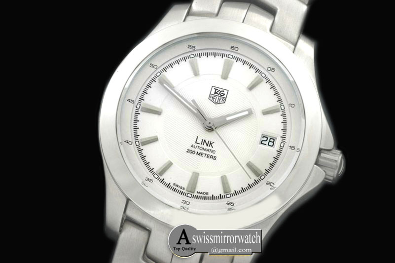 Tag Heuer Link Automatic SS/SS White Asian 2824