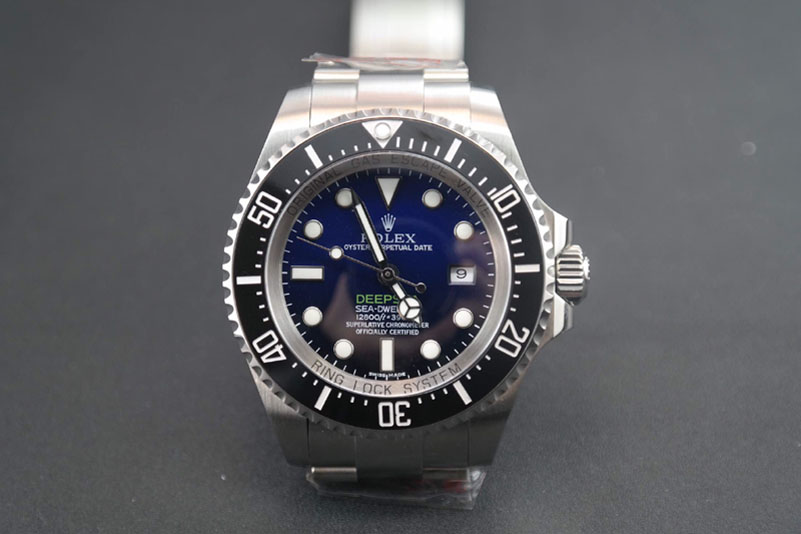 Rolex Sea-Dweller DEEPSEA 116660 V4 "D-BLUE" 1:1 Noob Best Edition A2836