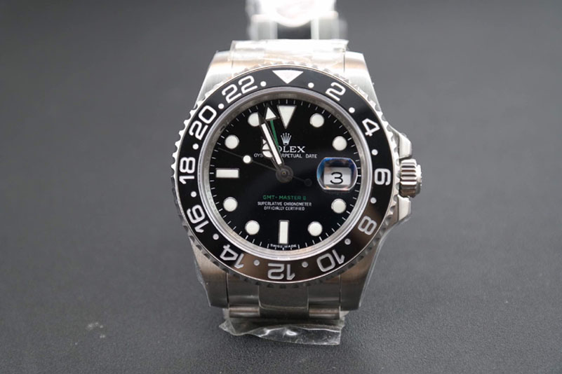 Rolex GMT-Master II 116710 LN V5 Black Ceramic 1:1 Noob Best Edition A2836