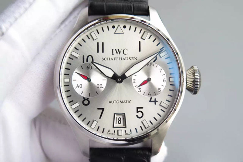 IWC Big Pilot 7 Days SS/LE White A52010