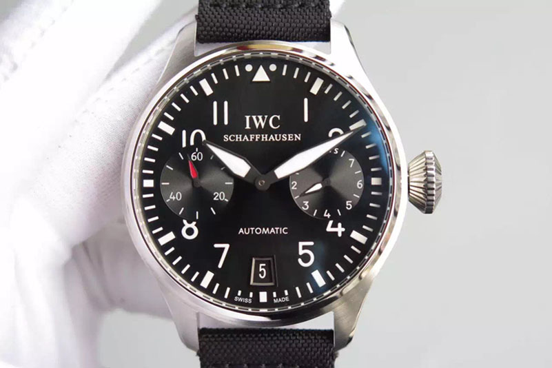 IWC Big Pilot 7 Days SS/LE Black A52010