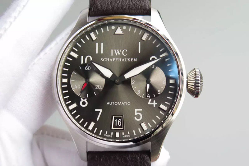 IWC Big Pilot 7 Days SS/LE Grey A52010