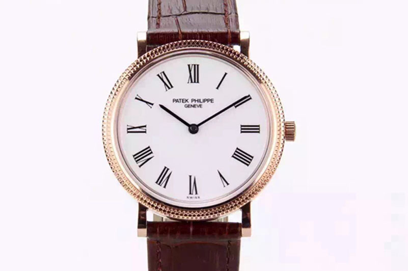 Patek Philippe 5120 Calastrava RG/LE White Dial Cal.240