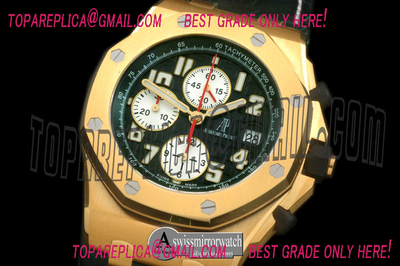 Audemars Piguet Royal Oak Chrono YG/LE Monte Napoleone A-7750