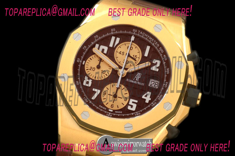 Audemars Piguet Royal Oak Chrono YG/LE A-Schwarzenegger A-7750