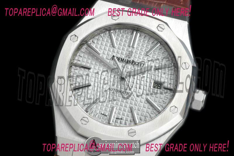Audemars Piguet Royal Oak 15400 SS/LE White Jap M 9015