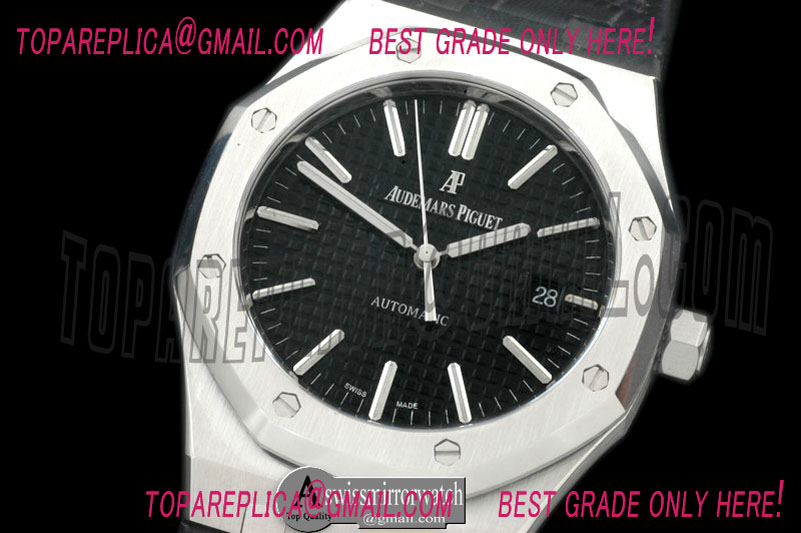 Audemars Piguet Royal Oak 15400 SS/LE Black Jap M 9015