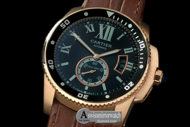 Cartier Calibre de Cartier Diver RG/LE A2813