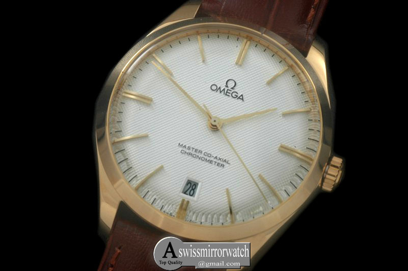 Omega Deville Tresor RG/LE White Miyota 8205