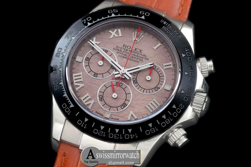Rolex Daytona 116519 SS/CER/LE Brown Roman A-7750 Sec@6