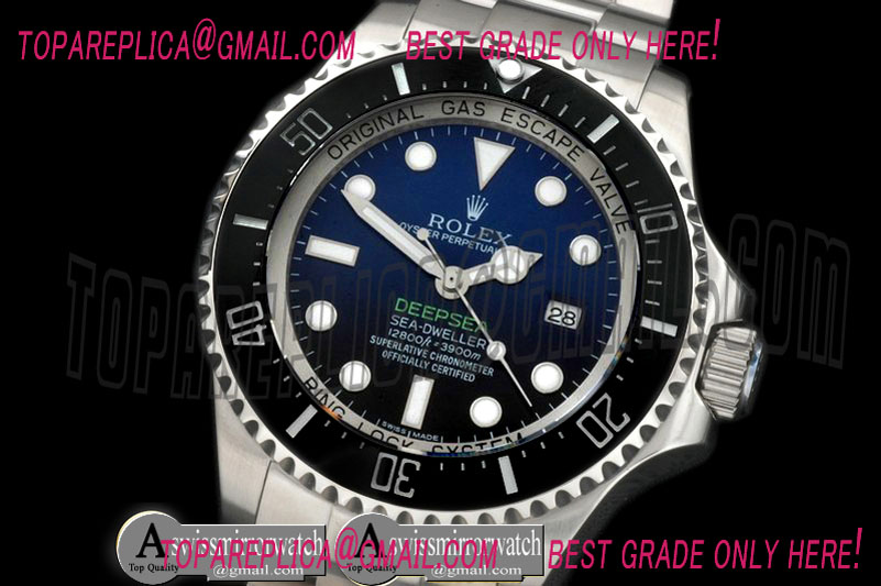 Rolex Deep Sea Blue SS/SS Asian 2836/3136