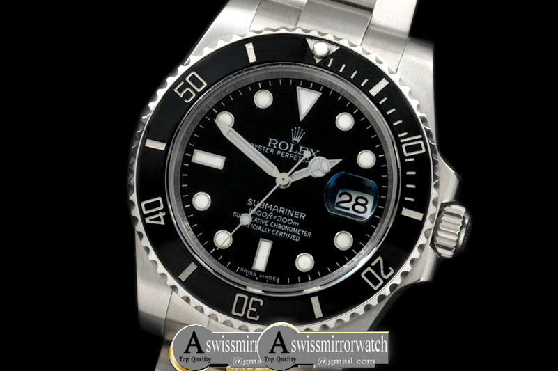 Rolex 116610 Black SS Sub A-2836