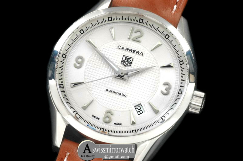 Tag Heuer Carrera Automatic Men SS/LE White Asian 2824-2