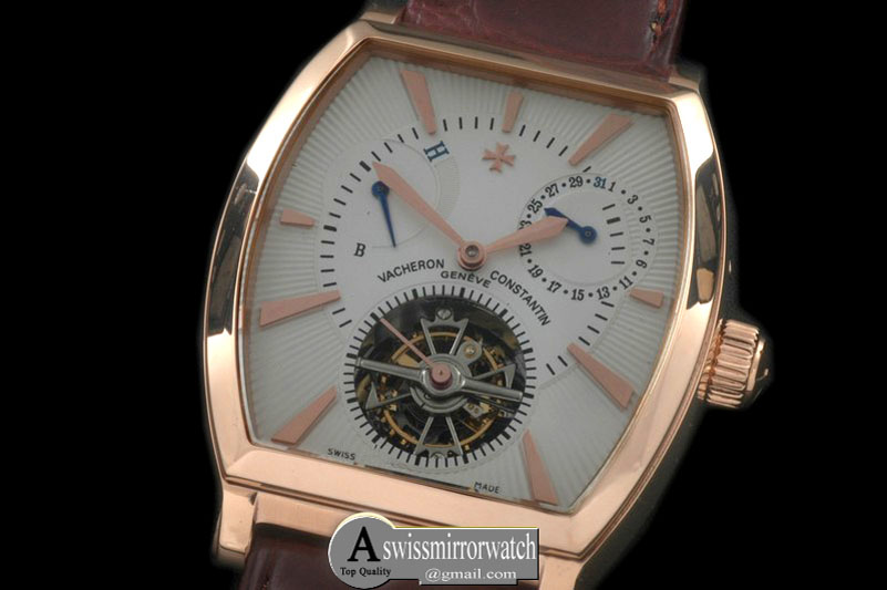 Vacheron Constantin Malte Tourbillon RG/LE White Flying Tourbillon