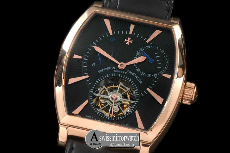 Vacheron Constantin Malte Tourbillon RG/LE Black Flying Tourbillon