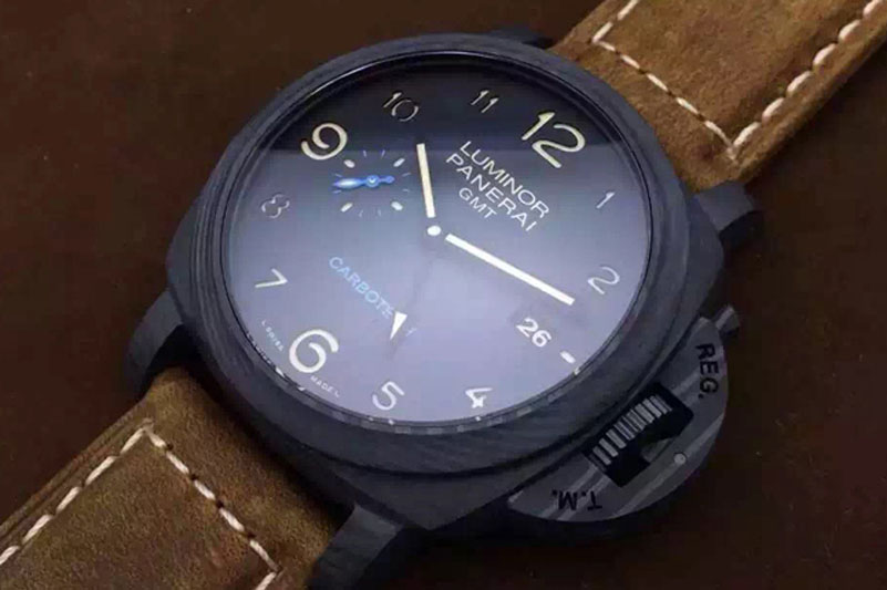Panerai PAM 441 Carbotech V6F "Special Edition" on Brown Asso Strap P9001