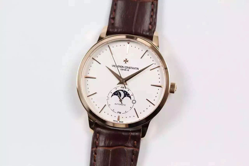Vacheron Constantin Moonphase 81180 RG/LE White Dials Cal.2450SC