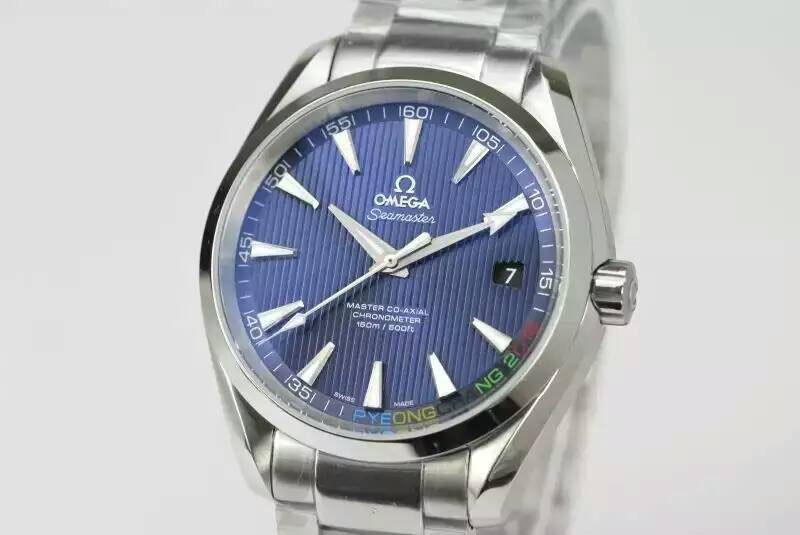 Omega Seamaster Aqua Terra Pyeongchang 2018 Limited Edition A8500
