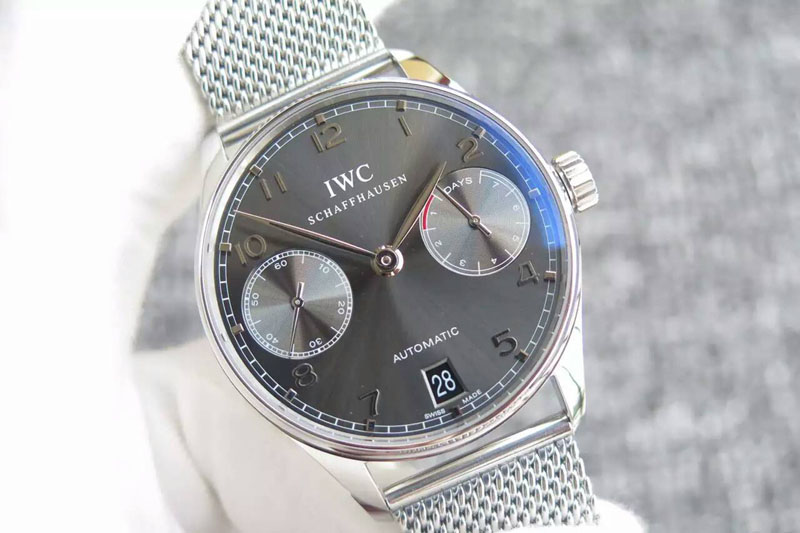 IWC Portuguese Real PR IW500106 YLF 1:1 Best Edition on SS Bracelet A52010 V3