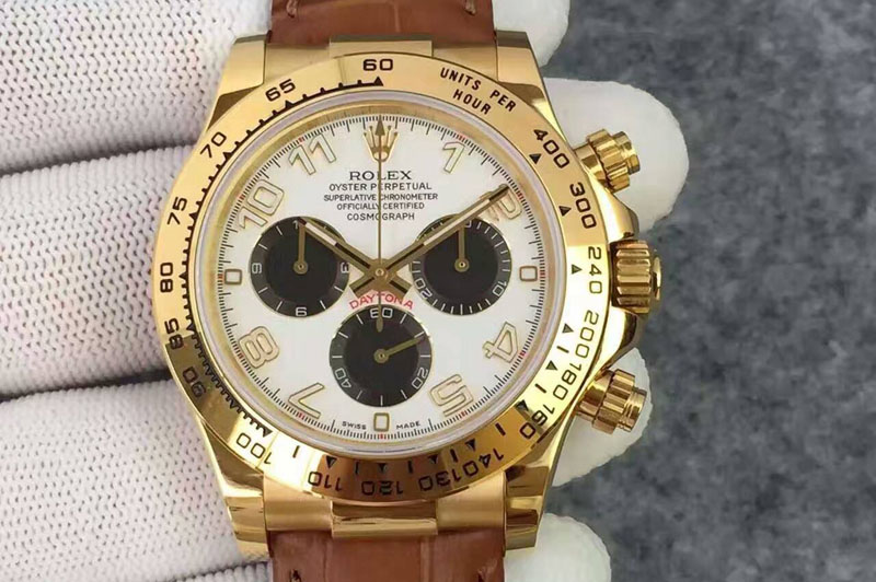 Rolex Cosmograph Daytona YG/LE White Dail A4130