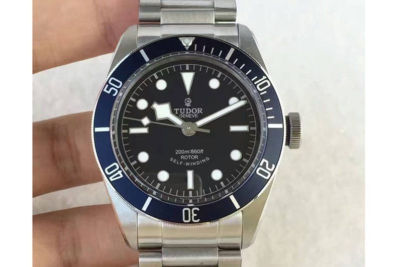 Tudor Heritage Black Bay Blue ZF 1:1 Best Edition on Bracelet A2824 V5 ( Blue) Free Nylon Strap
