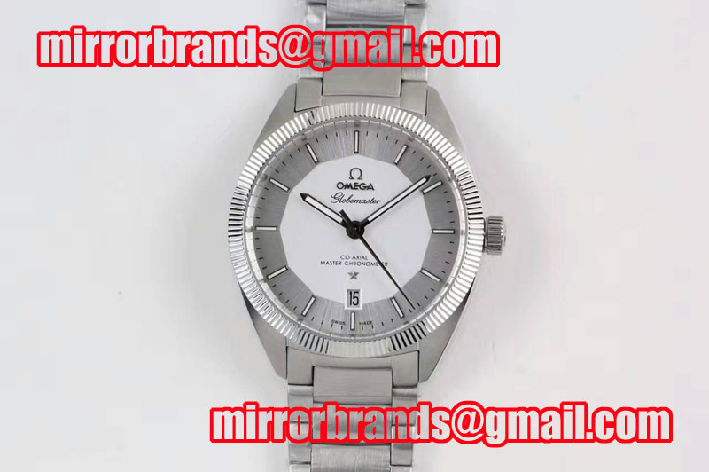 Omega Globemaster Master Chronometer SS V6F Best Edition White Dial on SS Bracelet A8913