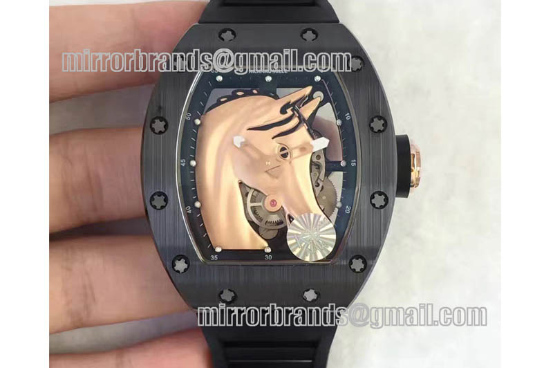 Richard Mille RM52-02 Gold Horse Limited Ed CER/VRU Black Custom