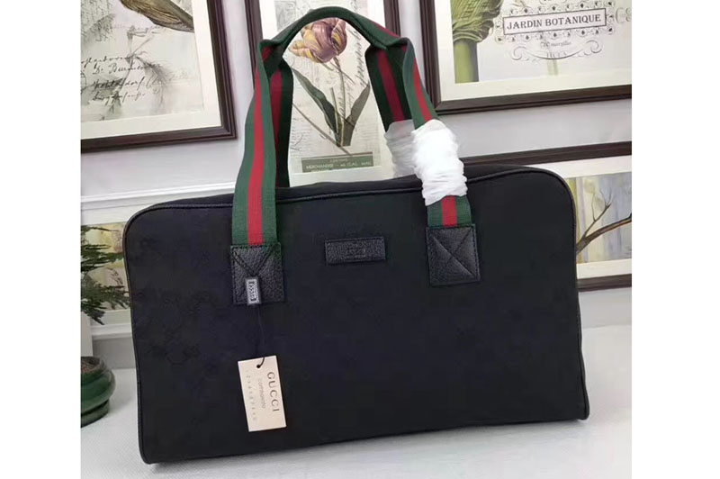 Gucci 153240 Black Small Collapsible Carry-on Duffel Bags
