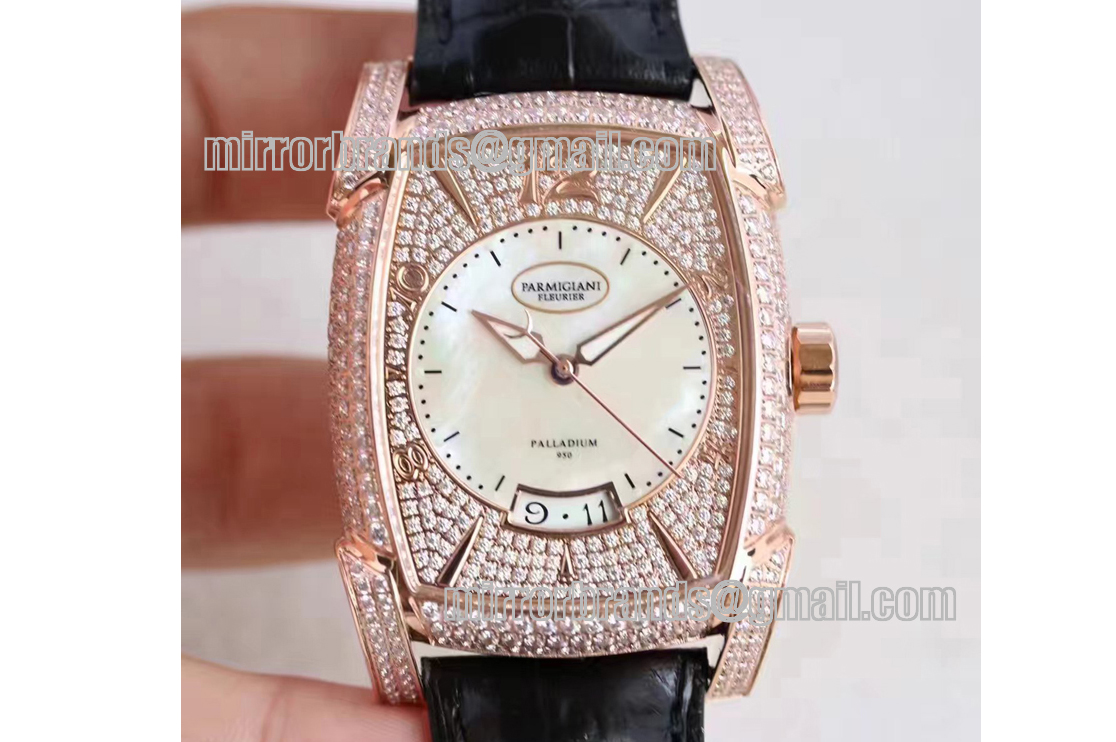 Parmigiani Fleurier Kalpa Grande Big Seconds Hand RG Diamond Dial A331