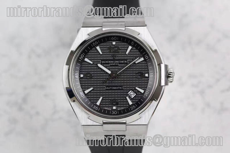 Vacheron Constantin Overseas SS 1:1 Best Edition Black Textured Dial